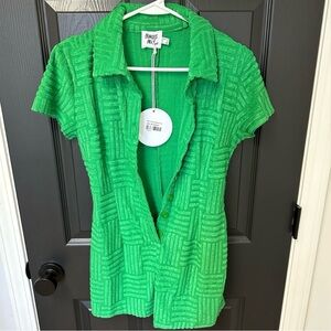 Princess Polly terry cloth romper